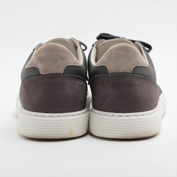 Brunello Cucinelli Leather Suede Sneaker Brown x Gray - Picture 3 of 15